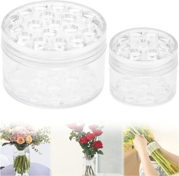 2 Packs Spiral Ikebana Stem Holder, Flower Arranger Twist