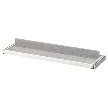 IKEA KOMPLEMENT Wysuwana taca biały 100x35 cm