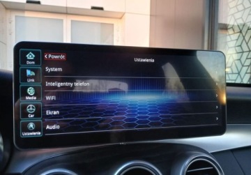 Mercedes Klasa C W205 Limuzyna 180 156KM 2018 Mercedes-Benz Klasa C C 180 9G-TRONIC Salon PL Vat Marza Apple Car Pla, zdjęcie 19