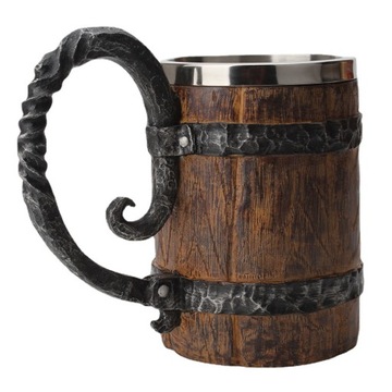 Simulation Barrel Cup Double Beer Mug Creative