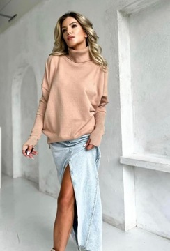 Свитер с высоким воротником MMK by mi...mi PORTO PREMIUM