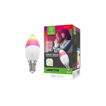 WOOX Żarówka WiFi LED RGB+CCT 5W E14 TUYA SMART