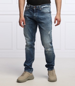 TOMMY HILFIGER MĘSKIE SPODNIE JEANSOWE DENIM 34/32