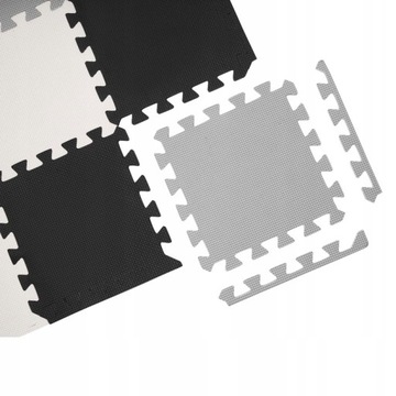 ПЕННЫЙ КОВРИК 120 x 120 см ПЕННЫЙ ПАЗЛ 4 шт.