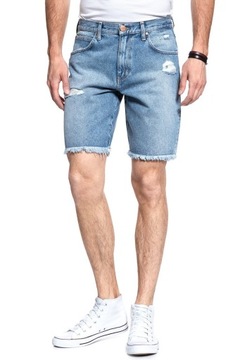 Męskie szorty jeansowe Wrangler REGULAR SHORTS W30