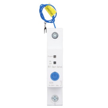WiFi Smart Circuit Breaker 1P DIN Rail Mount APP Remote Control Time Relay