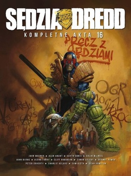 SĘDZIA DREDD Kompletne Akta Tom 16 NOWY folia