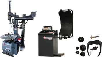 Montażownica Grubber AUTOMAT RAMIE MAX Wyważarka EM740PLAS LASER WYPOS.