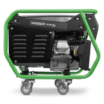 Agregat prądotwórczy AVR EURO 5 7 kM 2,7 kW WEBER + kółka obrotowe 4 szt.