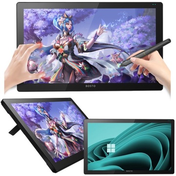 Tablet graficzny BOSTO X7 N100 + 8 GB + 256 GB 2w1 komputer PROFESJONALNY