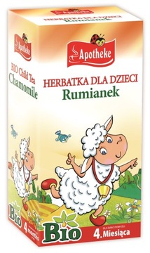 HERBATKA DLA DZIECI - RUMIANKOWA BIO (20 x 1 g)
