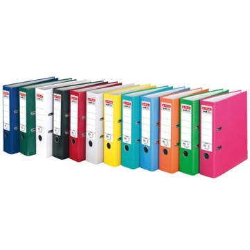 Herlitz segregator Q.File A4 8cm popielaty