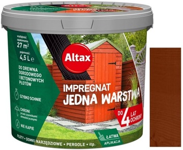 ALTAX IMPREGNAT DREWNA OGRODOWEGO TIK 4.5L