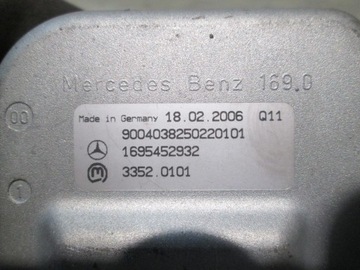 UZAMČENÍ ŘÍDÍCÍ MERCEDES W169 A TŘÍDA 1695452932