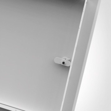 БЕЛАЯ МЕТАЛЛИЧЕСКАЯ РУЧКА ДЛЯ ДВЕРИ 90X30