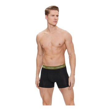 CALVIN KLEIN BOKSERKI MĘSKIE MAJTKI TRUNK 3PK CZARNE r.L