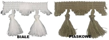 Trójkąty na boczne szyby TIR - STANDARD Frędzle - Rozmiar Standard