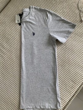 Polo Ralph Lauren t-shirt szary Premium bawełna S