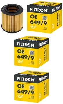 3× FILTRON FILTR OLEJE