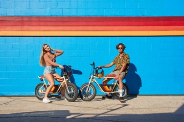 Razor Rambler 16-дюймовый электрический мотоцикл-минибайк в стиле ретро!