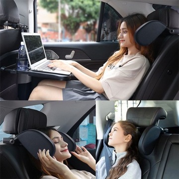 ZAGŁÓWEK DO SAMOCHODU OPARCIE GŁOWY PODUSZKA PODRÓŻNA REGULOWANA