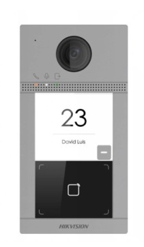 ВИДЕОДОМОФОН HIKVISION, КОМПЛЕКТ ДЛЯ 4 КВАРТИР, PoE IP