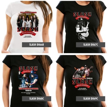 SLASH AND MYLES TOUR 24 T SHIRT KOSZULKA DAMSKA XL