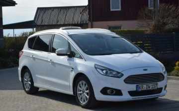 Ford S-Max II Van 2.0 TDCi 150KM 2016 Ford S-Max 2.0D Led Navi Nowy Rozrzad 7-Osobowy Sam Parkuje Sprowadzony, zdjęcie 2