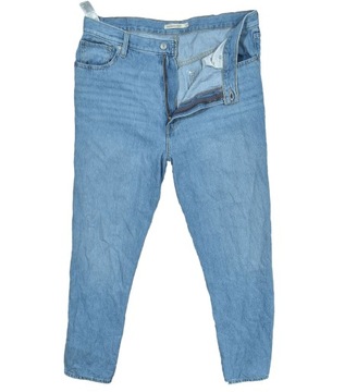 LEVIS High Waisted Straight Jeansy Damskie W34 L31