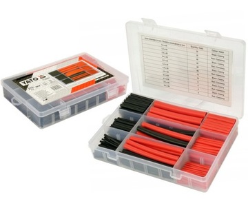 YATO ТЕРМОУСТРОЙКА ИЗОЛЯЦИОННАЯ ОБУВЬ С КЛЕЕМ НАБОР 270 ШТ. YT-068671