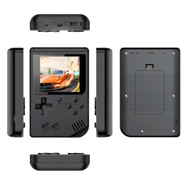 Мини-портативная игровая консоль RETRO 400 в 1 Gameboy TV для игр + дополнительный планшет