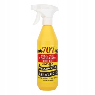 Oprysk na RYBIKI PLUSKWY PCHŁY 400g BORIC ACID 707