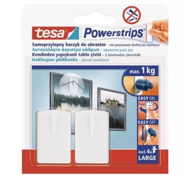 TESA Powerstrips Haki do wieszania obrazów