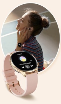 SMARTWATCH Rubicon RNCF20 розовое золото