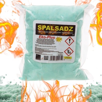 SPALSADZ DO SADZY 1kg PIECA DOPALACZ WYPALACZ komina KATALIZATOR na sadzę