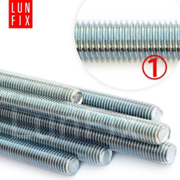 ШПИЛЬКА С РЕЗЬБОЙ М8 ОЦИНКОВАННАЯ 1000ММ цена х 1ШТ.