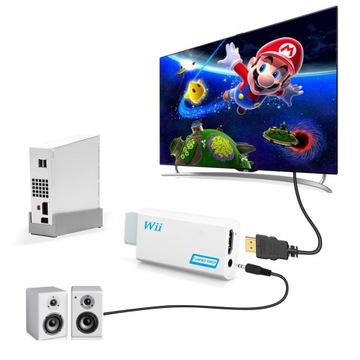 АДАПТЕР КОНВЕРТЕР Wii в HDMI 1080p АДАПТЕР