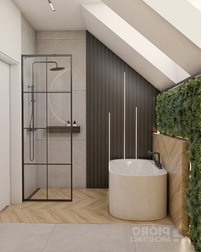 Проект дома Pióro Architekci-17 Зеркальная версия