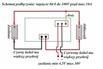 СВЕТОДИОДНЫЙ ВОЛЬТМЕТР С АМПЕРМЕТРОМ RG