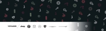 ЗАЩЕЛКА ДЛЯ ЗАДНЕЙ ЧАСТИ ДИВАНА, ОРИГИНАЛЬНАЯ ДЛЯ ALFA ROMEO 159, КОНСТРУКТИВНОЕ ИЗМЕНЕНИЕ