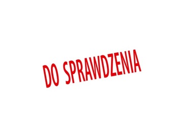 Pieczątka DO SPRAWDZENIA