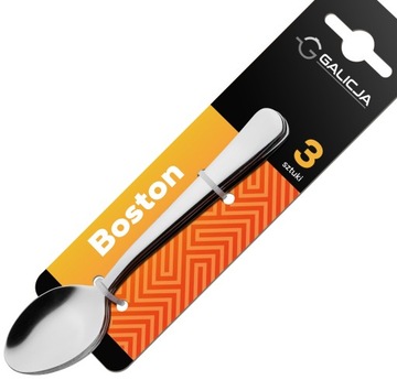BOSTON KPL. ŁYŻECZEK ŁYŻECZKA ŁYŻECZKI DO KAWY