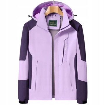 KURTKA DAMSKA SOFTSHELL WODOODPORNA WIATRÓWKA,XXL