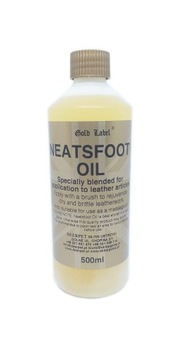 OLEJ DO ZMIĘKCZANIA SKÓRY NATURALNEJ STAREJ NOWEJ Neatsfoot Oil 500 ml
