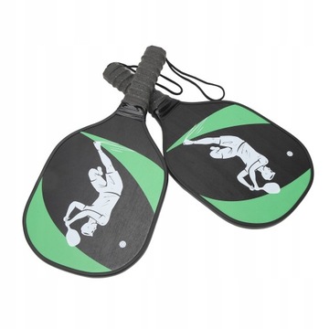 Набор мячей Pickleball Paddle Ball сосновый и зеленый