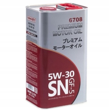 OLEJ DO TOYOTA/LEXUS 5W30 4L SN GF-5 / M OLD
