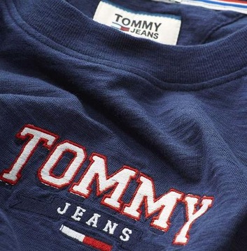 TOMMY HILFIGER JEANS t-shirt koszulka - S/M