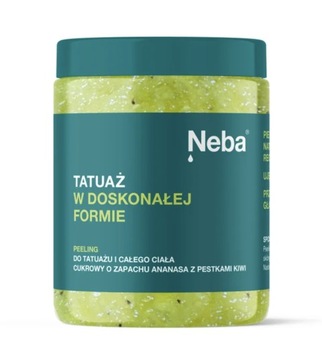 NEBA PEELING ANANASOWY DO CIAŁA I TWARZY 300G