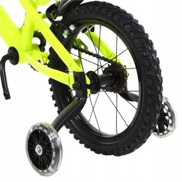 СВЕТОДИОДНЫЕ БОКОВЫЕ КОЛЕСА ДЛЯ ВЕЛОСИПЕДА ДЕТСКИЕ ЛЕГКИЕ ОПОРНЫЕ КОЛЕСА 12–20 ДЮЙМОВ