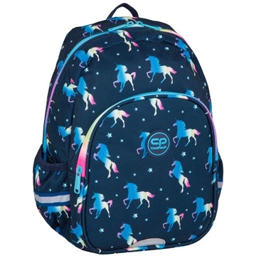 Plecak przedszkolny Coolpack TOBY BLUE UNICORN dla dziewczynki Jednorożec